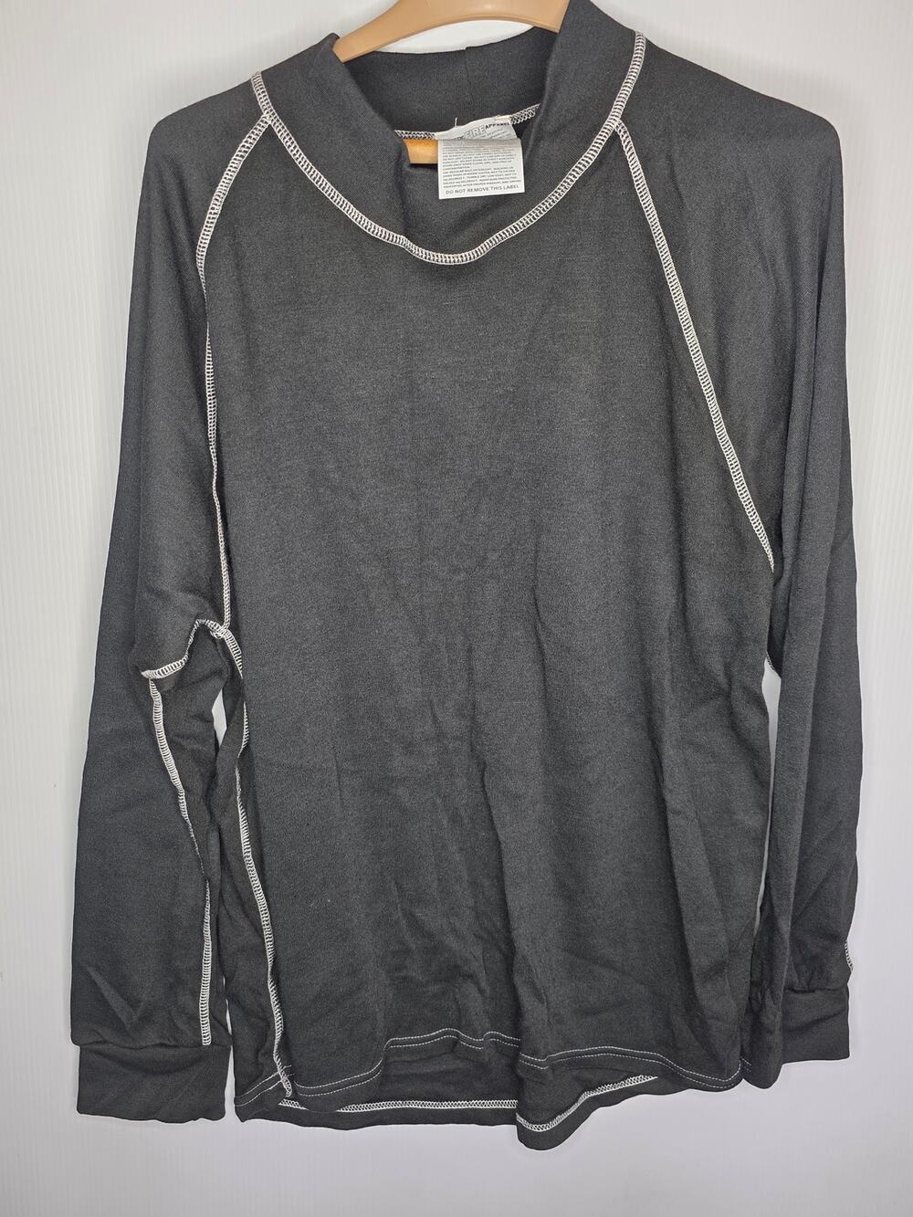 Majestic Fire Apparel Interlock Ultra C6 Safety Shirt XL Black 21 Cal Arc Rated